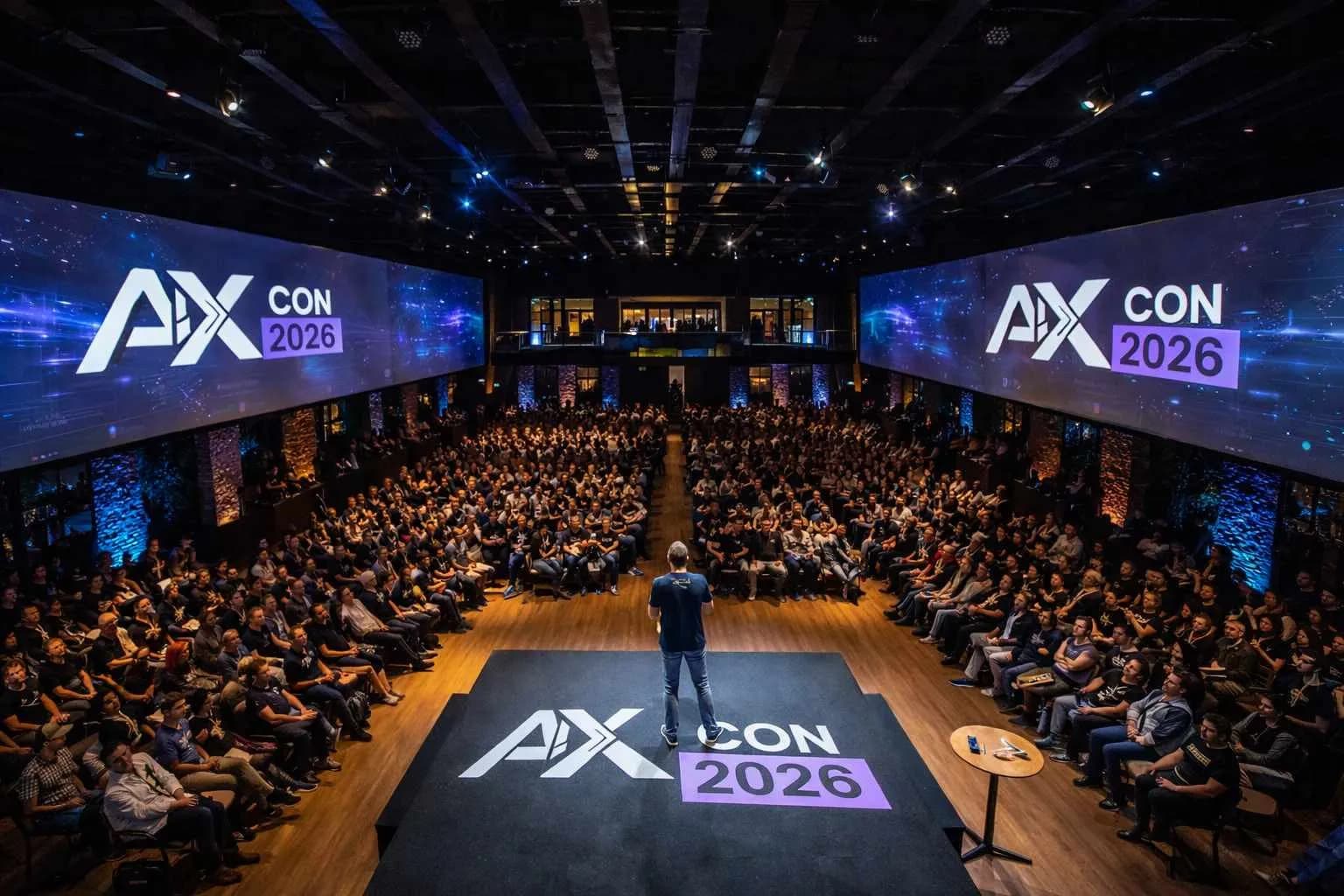 AiXCon Global 2026 audience at an AI session